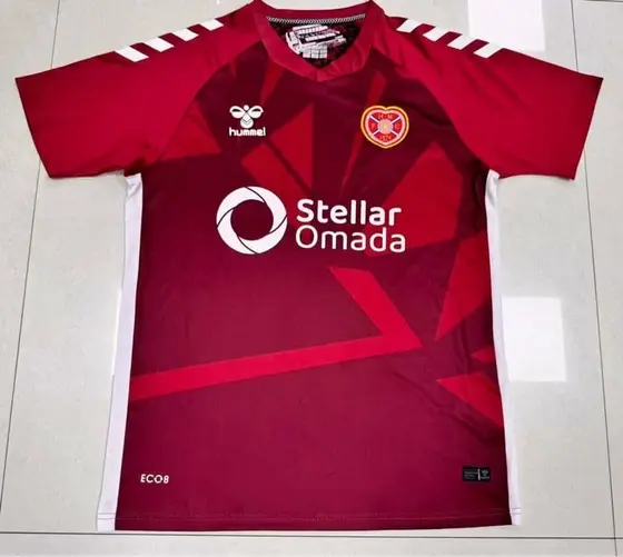 חולצת משחק קצרה הארטס בית 25/26, תמונה 1