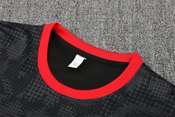 סט אימון קצר מילאן שחור 25/26, תמונה 4